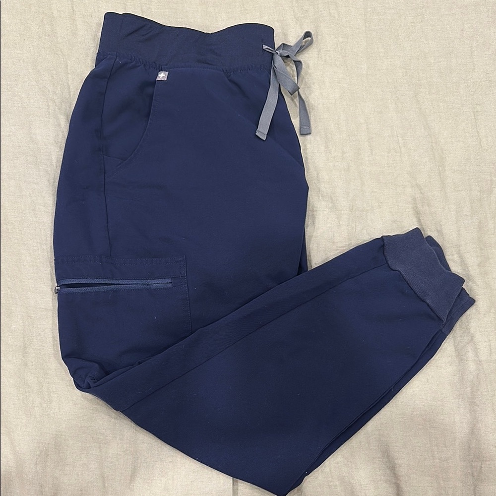 FIGS Navy Zamora Jogger Pants